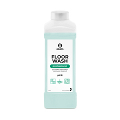 СРЕДСТВО ДЛЯ МЫТЬЯ ПОЛОВ  "FLOOR WASH"  1 Л (НЕЙТРАЛЬНОЕ) (1/12)  "GRASS" pH 8---