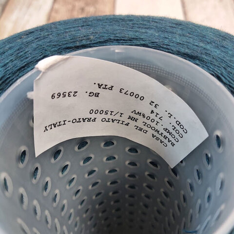 Меринос CASA DEL FILATO / BABYWOOL 1/15 петроль