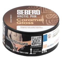 Sebero Арктик Микс 25гр. Карамель Глас Молочная карамель, Вафли, Ваниль