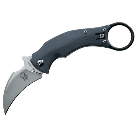 Складной керамбит FOX knives 591 SW BLACK BIRD