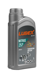 Масло транс Lubex Mitras AX HYP 75W-90 GL-5 TT (1л)