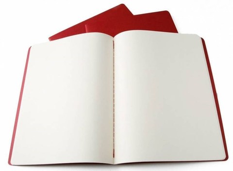 Набор 3 блокнота Moleskine Cahier Journal XL, цвет синий, без разлиновки