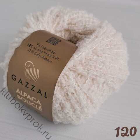 GAZZAL ALPACA BOUCLE 120,