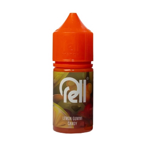 Жидкость Rell Orange Salt 2% 30 ml - Lemon Gummi Candy (Лимонные Мармеладные Конфеты)