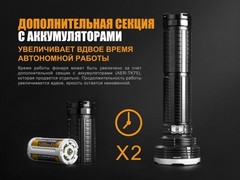Купить Фонарь светодиодный поисковой Fenix TK75 Cree XHP35 HI (5100 лм, аккумулятор)