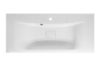 BelBagno BB1100/450-LV-MR-PR Раковина из искусственного мрамора, 120x45, цвет: белый