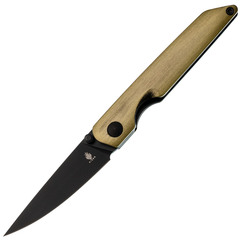 Фото Складной нож Kizer Shot, сталь 154CM, рукоять алюминий, зеленый
