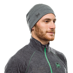 Шерстяная шапка Buff Hat Wool Midweight Light Grey Melange - 2