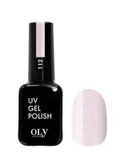 OLYSTYLE Гель-лак для ногтей тон 112 розовый мерцающий шиммер  10мл