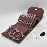 Lykke Набор съемных спиц Flight Standard 12 см 9 пар Maroon