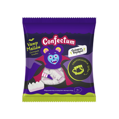 Маршмеллоу «Confectum Vamp Mallow» со вкусом лесных ягод с подарком в наборе, 70 гр х 24 шт