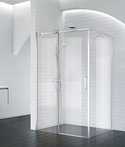 BelBagno Acqua ACQUA-AH-1-140/100-C-CR Душевой уголок прямоугольный, 140x100, цвет: хром