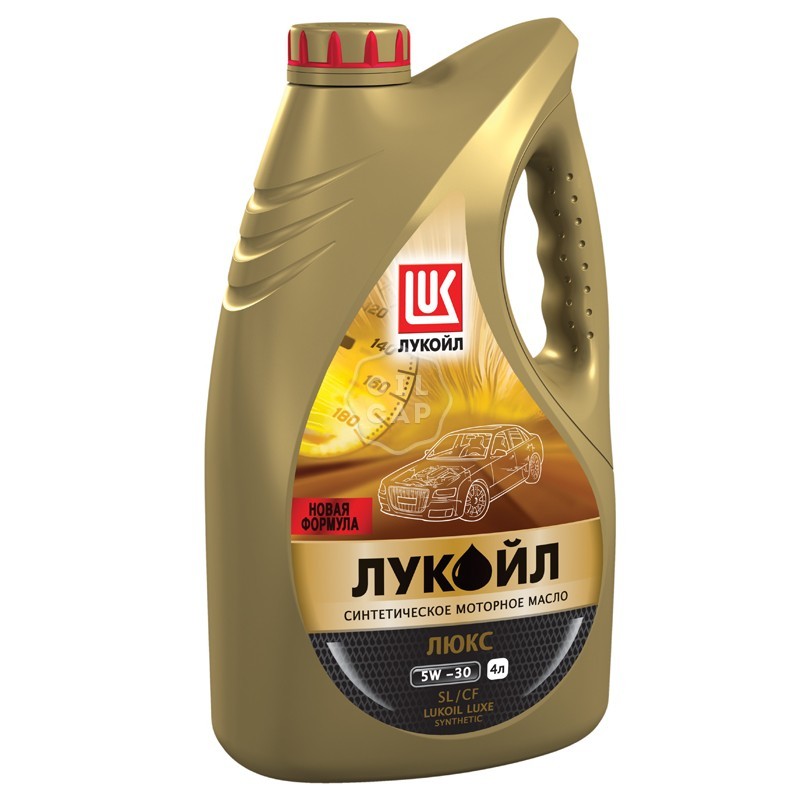 Моторное масло Лукойл Люкс SL/CF 5W30 синтетическое 4л