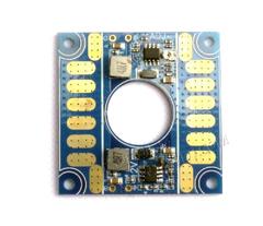 Силовая плата для разводки питания 100А x2 BEC (12V + 3-20V 2A), 8x ESC