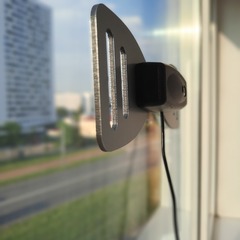 ТВ АНТЕННА КОМНАТНАЯ DVB-T2 ПАССИВНАЯ ТРИАДА-3104 БАБОЧКА СЕРАЯ С КАБЕЛЕМ 5 МЕТРОВ