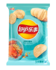 Чипсы Lay's со вкусом жареного краба