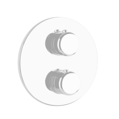 Gessi Goccia 33842#279 Встраиваемый термостат, подключение на 3/4”(внешние части), цвет: белый фото