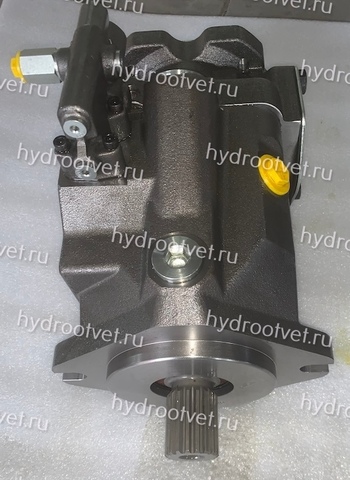 Фото A10VO28ED72/52R-VSC12N00P - Насос аксиально-поршневой регулируемый с наклонной шайбой, рабочий объем 28 см3, ED72 = регулятор давления с пропорциональным электроуправлением, негативный (при увеличении сигнала управления - давление снижается), номинальное давление 250 бар
