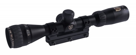 ПРИЦЕЛ NIKKO STIRLING СЕРИИ AIRKING 2-7X32 AO, HALFMIL-DOT, С ПОДСВЕТКОЙ, МОНОБЛОК ПРИЗМА 11ММ