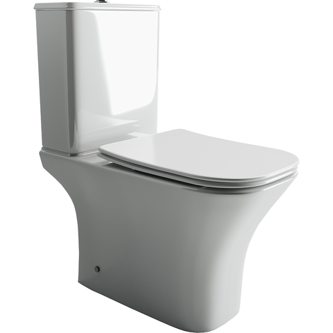 Ceramica Nova CN9002-B Чаша с сиденьем, цвет: белый