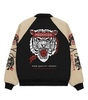 Бомбер Medooza Super Tiger черно-бежевый