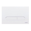 Duravit DuraSystem WD5009011000/WF5100011010 Клавиша смыва, для унитаза, шгв 230*6,5*150,5, цвет-белый