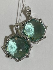 Виргиния (серьги из серебра)