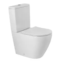 BelBagno Sfera-R BB2141CPR/SC Чаша унитаза безободкового с сиденьем дюропласт soft close, цвет: белый фото
