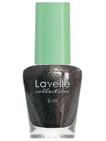 Lavellecollection Лак миниколор тон №114 малахит матовый с шиммером  6мл