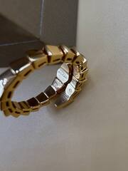 Кольцо ЗМЕЯ-SERPENTI lux качество rose VGOLD