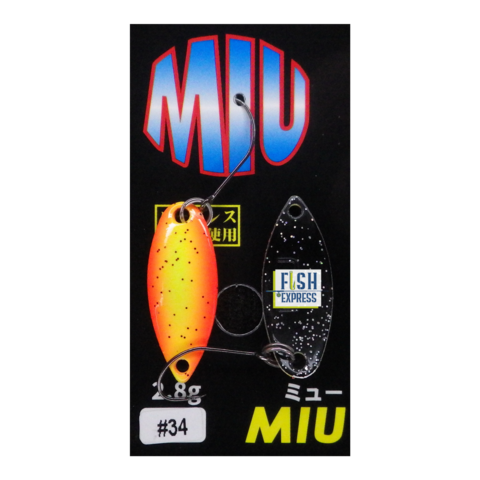 Блесна колеблющаяся на форель MIU LTD 3.5гр #34