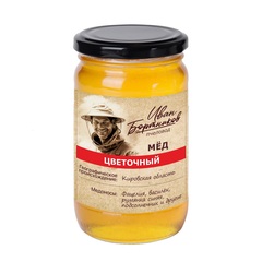 Мёд натуральный цветочный полифлорный 
