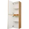 BelBagno FLY-MARINO-1500-2A-SC-RR-P-L Шкаф подв. с двумя расп-ными дверцами с доводчиками, с двумя полками, левостор. Rovere Rustico, 400x300x1500