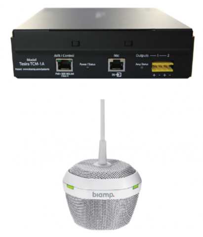 Подвесной микрофон Biamp Tesira TCM-1A