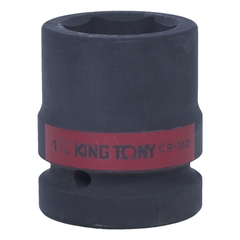 KING TONY (853540S) Головка торцевая ударная шестигранная 1", дюймовая 1&1/4"