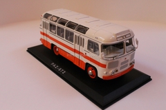 PAZ-672 white-red Classicbus 1:43