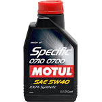 MOTUL Specific 0700 - 0710 5W40 двигатели Renault (RS) 100% синтетическое  1L, 5L