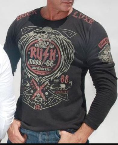 Rush Couture | Пуловер мужской Rock and Luxe RC032 перед