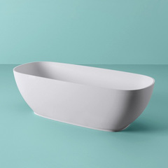 ArtCeram Hoop ACW002 05 00 BIANCO MATT Ванна отдельностоящая из искусственного камня, 170x70, цвет: белый фото