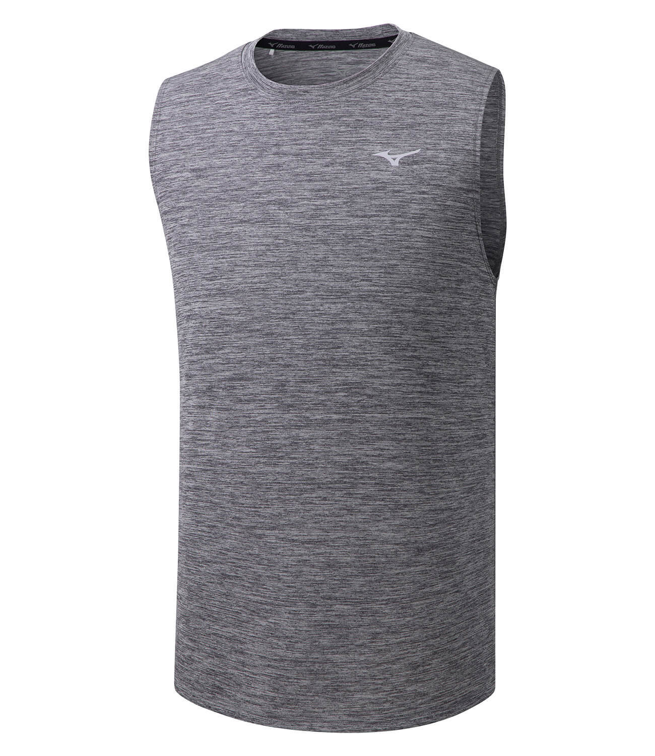 Mizuno Impulse Core Sleeveless майка для бега мужская серая