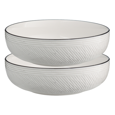 Набор глубоких тарелок contour, 800 мл, 2 шт.