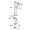 GROHE Grohtherm 800 34768000 Термостат с душевым гарнитуром
