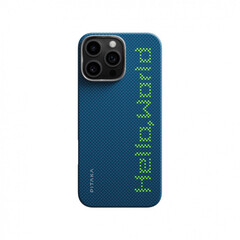 Чехол Pitaka Tactile Woven (Lumintex Edition) для iPhone 16 Pro, Привет Мир | Hello World
