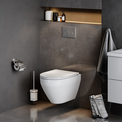 Унитаз подвесной безободковый AM.PM  SPIRIT 2.0 - C701700WH