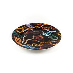 Тарелка Snakes Gold Border