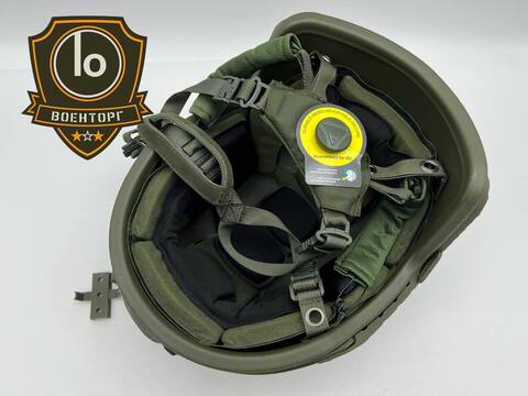 КЕВЛАРОВЫЙ ТАКТИЧЕСКИЙ БАЛЛИСТИЧЕСКИЙ ШЛЕМ  FAST Ops-Core (без ушей, цвет «олива») NIJ IIIA / Бр2 класс защиты / без ушей с системой регулировки Венди