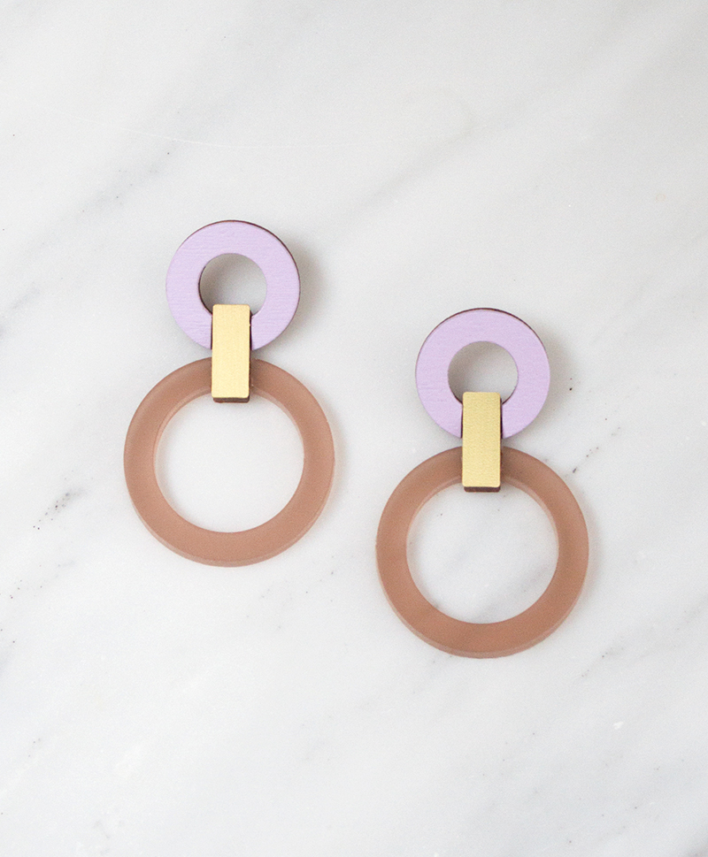 Серьги Lora I Earrings Coffee