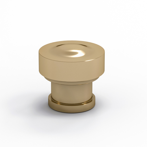 Кнопка Jasmine (Polished Brass)