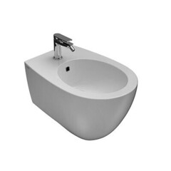 Globo  SBS09BI Биде, Globo, BOWL PLUS, тип установки-подвесной, ширина, мм-380, глубина, мм-550, высота, мм-350, материал-керамика, крепления в комплекте, цвет биде-белый фото