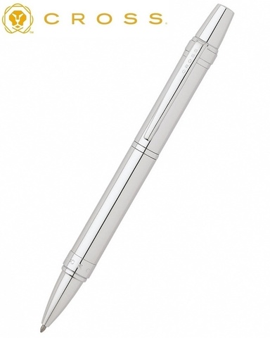 Ручка шариковая Cross Nile, Lustrous Chrome (AT0382G-9)